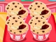 Hello Kitty Choc Chip Jelly Muffins
