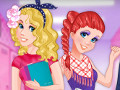 Ariel and Cinderella College Rush