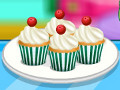 Elsa Eggless Vanilla Cupcakes